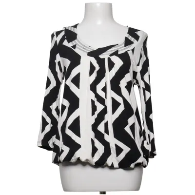 Haut (Noir, Blanc) de Mongul Élasthane, Viscose