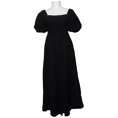 Maxikjole (Sort) fra New Look Bomuld, Linned, Polyester, Viscose