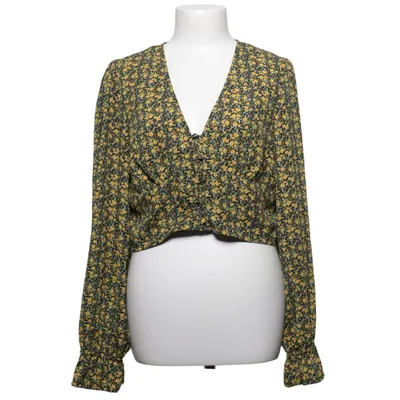 Blouse (Black, Yellow) from Istay Polyester