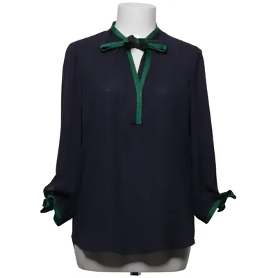 Blouse (Blauw, Groen) van 123 Metallvezel, Polyester