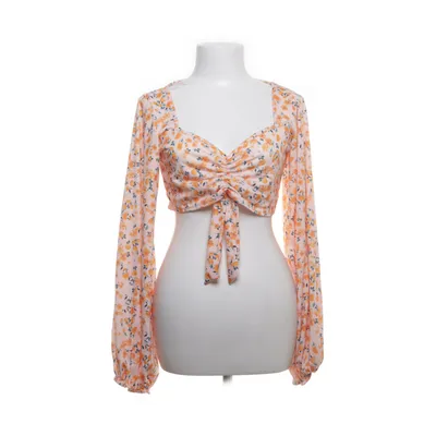 Crop top (Roze, Meerkleurig) van Boohoo Elastaan, Polyester