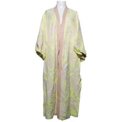 Kimono (Geel, Meerkleurig) van H&M Viscose, Linnen