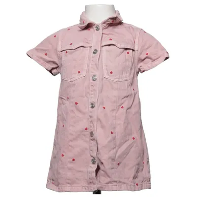 Jeansklänning (Rosa, Röd) från Zara Bomull
