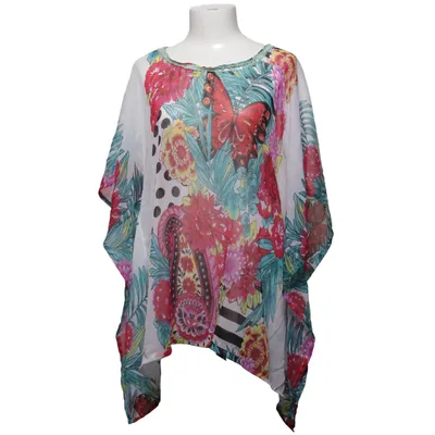 Bluse (Weiß, Mehrfarbig) von Majn of Sweden
