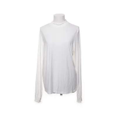 Långärmad t-shirt (Vit) från Women Essentials by Tchibo Elastan, Viskos