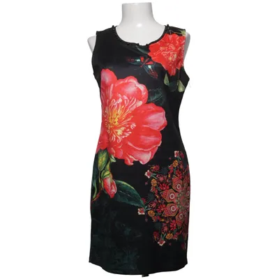 Dress (Black, Red, Multicolored) from 101 Idees Elastane, Polyester