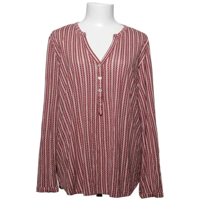 Blouse (Red, White) from Rick Cardona