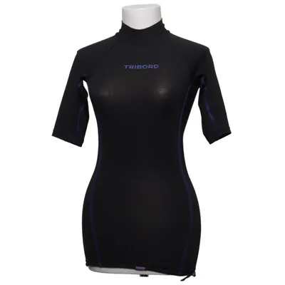 Zwemshirt (Zwart, Lila) van Tribord Elastaan, Polyester