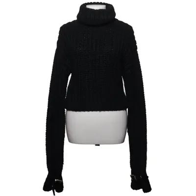 Polotröja (Svart) från Hoermanseder x About You Akryl, Återvunnen polyester, Ull