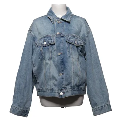 Spijkerjas (Blauw) van Weekday Katoen
