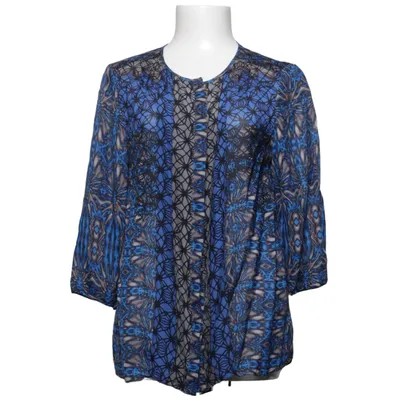 Blouse (Blauw, Meerkleurig) van Tibi Zijde