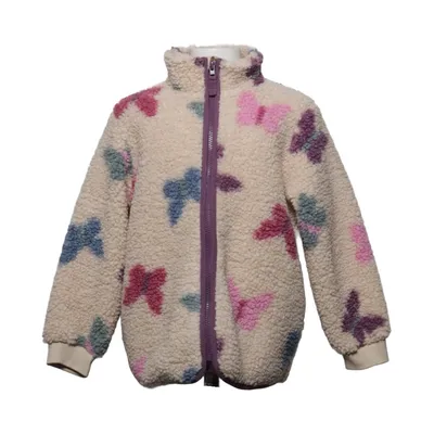 Fleecejacka (Beige, Flerfärgad) från Lindex Kids Polyester