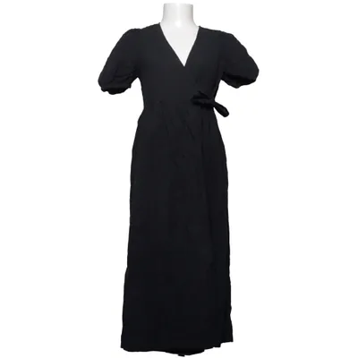 Wrap dress (Black) from Monokel Cotton