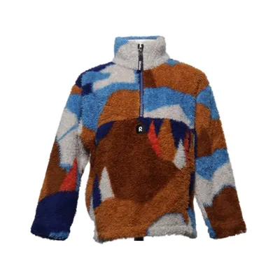 Fleece jacket (Brown, Blue, Multicolored) from Reima Polyester