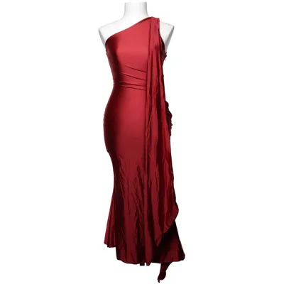 Robe de soirée (Rouge) de Oh Polly Élasthane, Polyamide