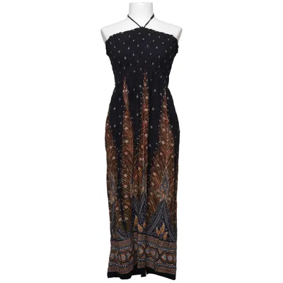 Robe dos-nu (Noir, Multicolore) de Champagnes
