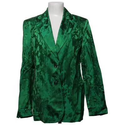 Blazer (Grün) von H&M Studio Polyamid, Viskose, Polyester