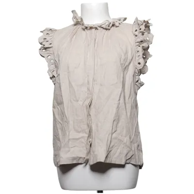 Top (Beige) fra Copenhagen Muse Linned