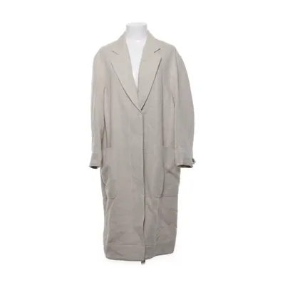 Coat (Beige) from Zara Acrylic, Cotton, Polyester