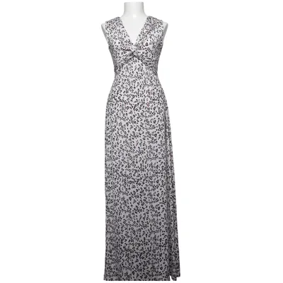 Maxi jurk (Wit, Zwart, Meerkleurig) van Joachim Bosse Elastaan, Polyester