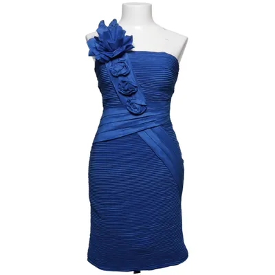 Robe de cocktail (Bleu) de Flowerby Charm's Coton, Élasthane, Polyamide, Polyester