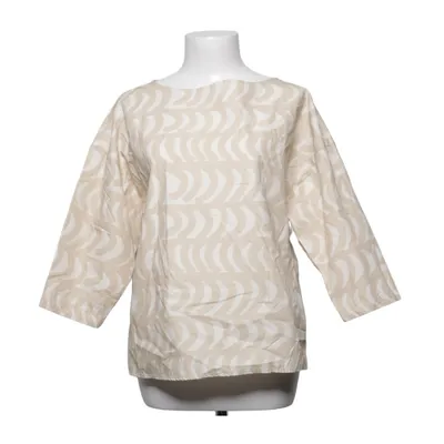 Top (Beige, Wit) van Marimekko x Uniqlo Katoen