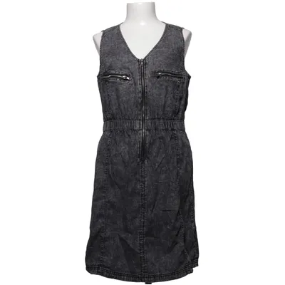 Denim jurk (Grijs) van Janina Katoen