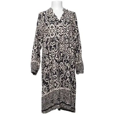 Jurk (Zwart, Beige) van New Feeling Viscose