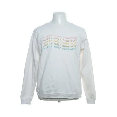 Sweatshirt (Wit) van Rock On & Namaste Organisch katoen