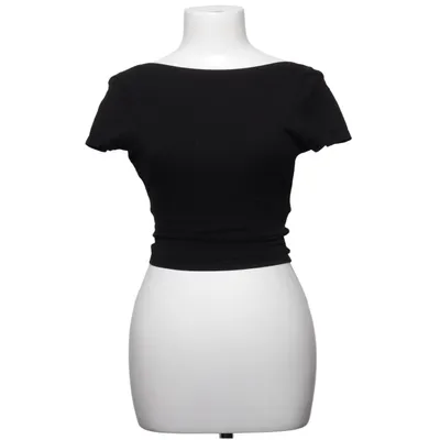 Crop Top (Schwarz) von Trendyol Baumwolle, Elasthan