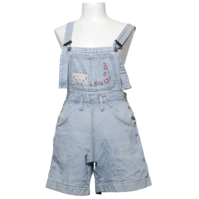 Dungaree shorts (Blue) from Askari
