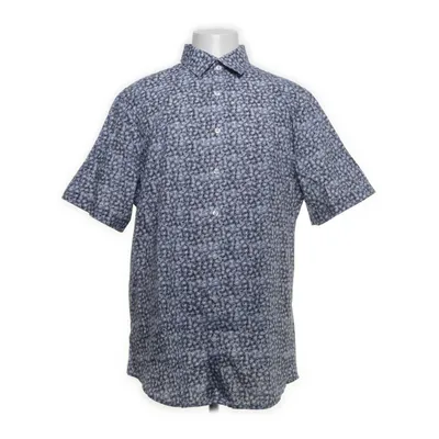 Short sleeve shirt (White, Blue) from Bexleys Man Cotton