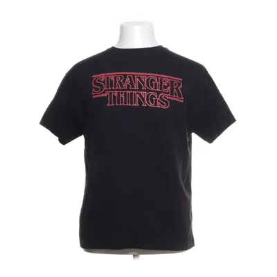 T-shirt (Black) from Stranger Things x Pull & Bear Cotton