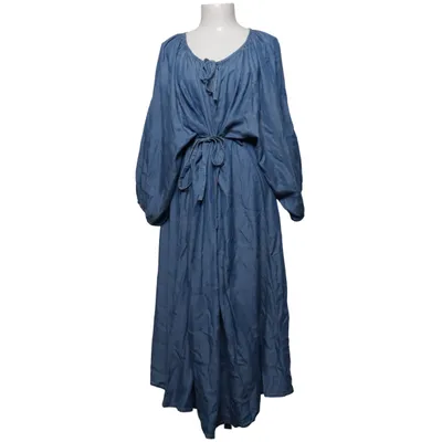 Denim jurk (Blauw) van MyWear Woman Lyocell