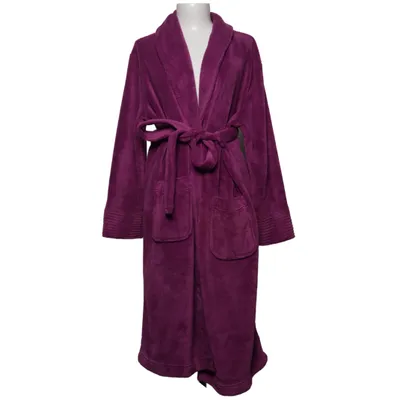 Bathrobe (Purple) from Miomare Polyester