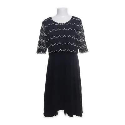 Dress (Blue, White) from Luxe by Seraphine Cotton, Polyester, Viscose, Elastane