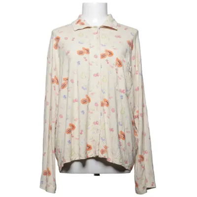 Pyjamasskjorta (Beige, Flerfärgad) från Djerf Avenue Elastan, Lyocell