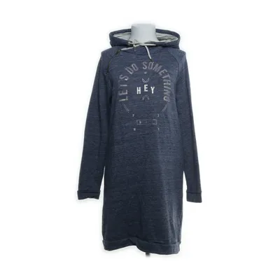 Capuchon jurk (Blauw) van EDC by ESPRIT Katoen, Viscose