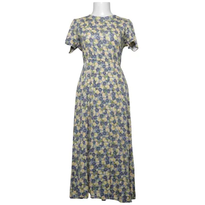 Maxikjole (Enchariton Ss Dress Aop) fra Envii Elastan, Viscose