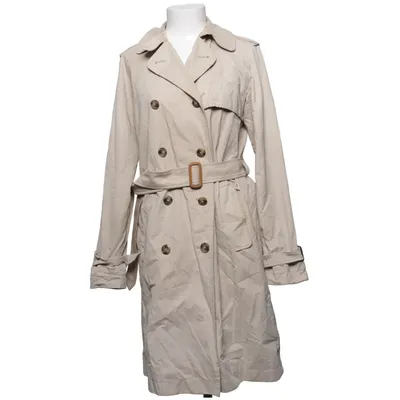 Trenchcoat (Beige) fra Tommy Hilfiger Bomuld, Læder, Polyamid, Polyester