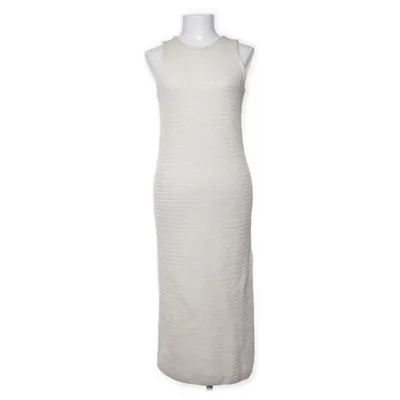 Maxi dress (Beige) from H&M Cotton, Polyester, Silk