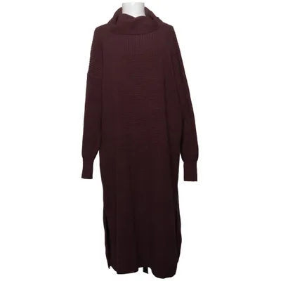 Turtleneck dress (Brown) from Indiska Acrylic, Cotton