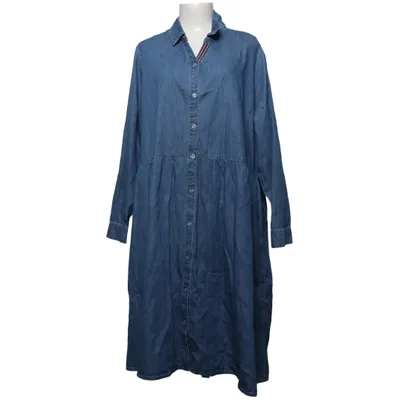 Denim jurk (Blauw) van Ulla Popken Katoen