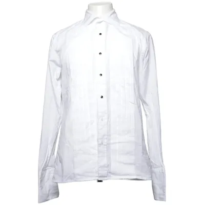 Smoking overhemd (Wit) van Tux &Tail Katoen, Polyester