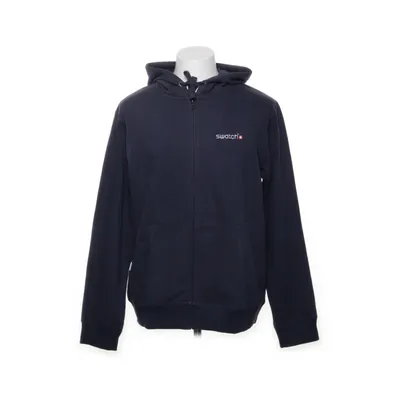 Huvtröja (Blå) från Swatch Bomull, Polyester