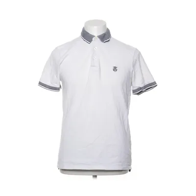 Polo shirt (White, Blue) from Selected Homme Organic cotton