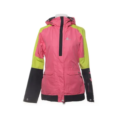 Skijakke (Pink, Sort, Gul) fra Cross Polyester, Polyurethan