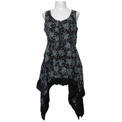 Jurk (Zwart, Blauw, Wit) van Capri Collection Katoen