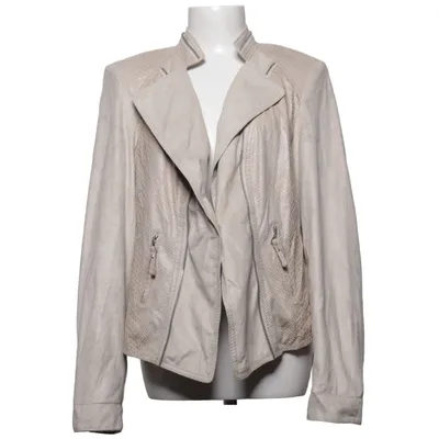 Bikerjack (Beige) van Bonita Polyester