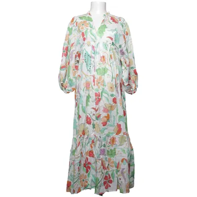 Maxi dress (White, Multicolored) from Indiska